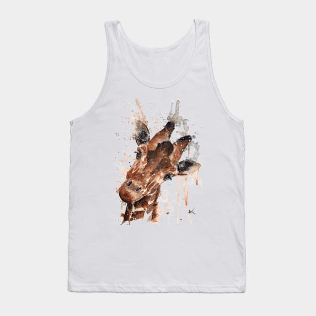 Giraffe Tank Top by Andraws Art